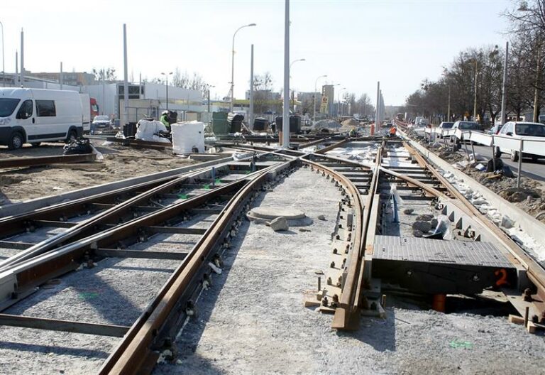Tak się buduje olsztyńska zajezdnia tramwajowa