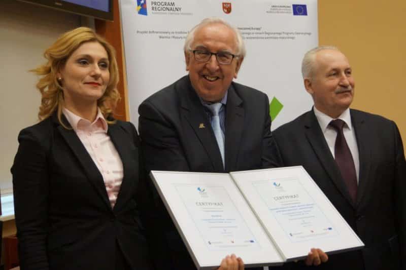 Skansen z Olsztynka i woda z kranu - przyznano kolejne certyfikaty "Produkt Warmii i Mazur" Olsztyn, Wiadomości