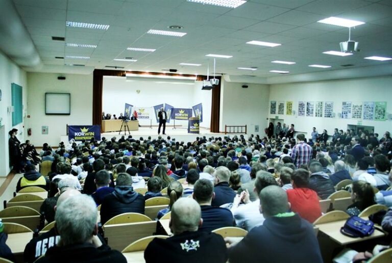 Janusz Korwin-Mikke spotkał się z olsztynianami