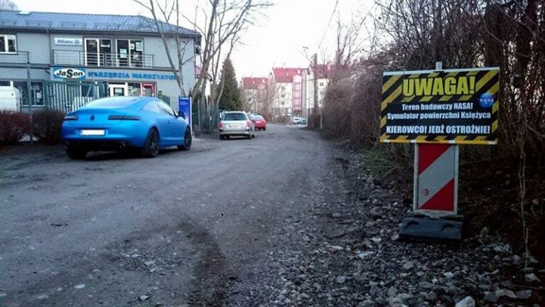 Projekt NASA &ndash; jaka przyszłość czeka &bdquo;księżycową&rdquo; drogę z Olsztyna?