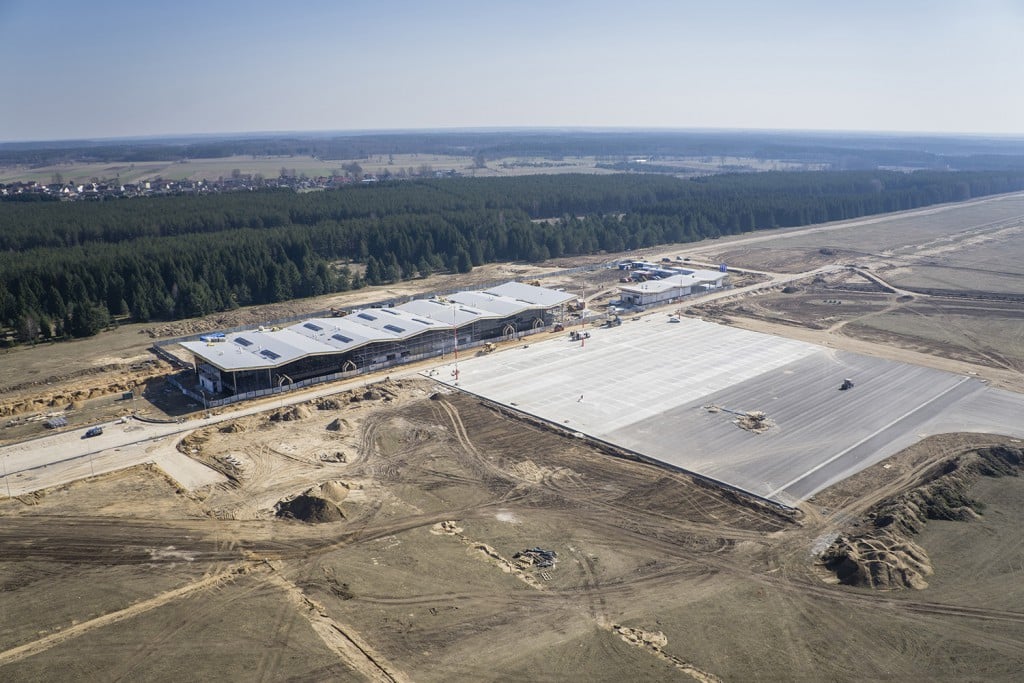 Jak idą prace przy budowie lotniska w Szymanach? lotnisko Olsztyn, Wiadomości