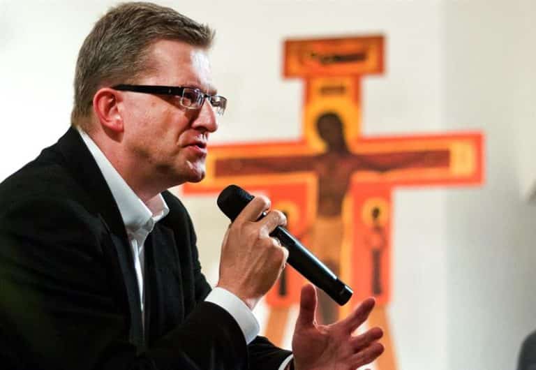 Grzegorz Braun dyskutował z olsztynianami