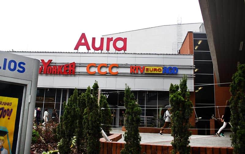 Nowe sklepy i zmiany w Aura Centrum