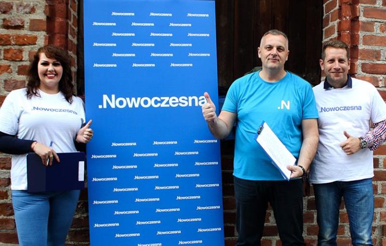 Nowoczesna zbierała podpisy w Olsztynie