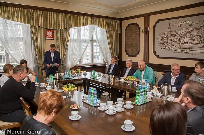 Prezydent spotkał się z olsztyńskimi sportowcami