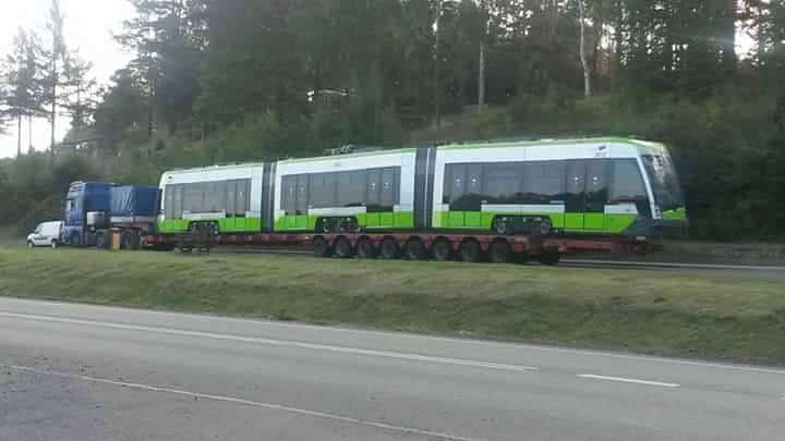 Kolejny tramwaj w drodze na Warmię