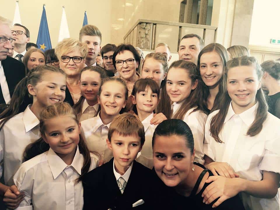 Tancerze z Olsztyna gościli u premier Kopacz