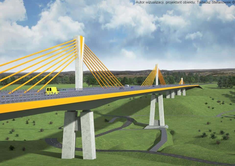 Jeden z najdłuższych mostów wiszących powstanie pod Ostródą