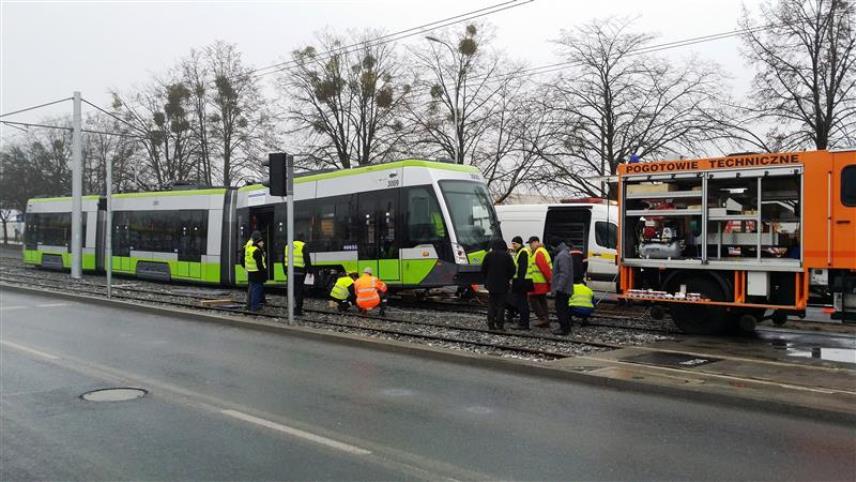 Awaria olsztyńskiego tramwaju