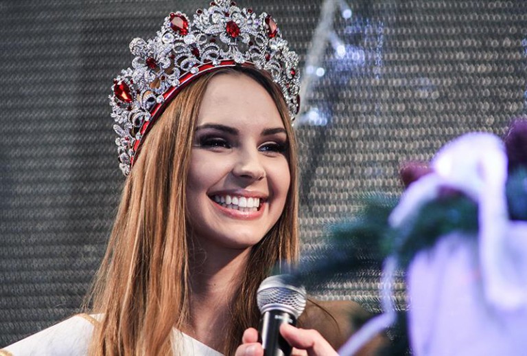 Najpiękniejsza Polka odwiedziła Olsztyn