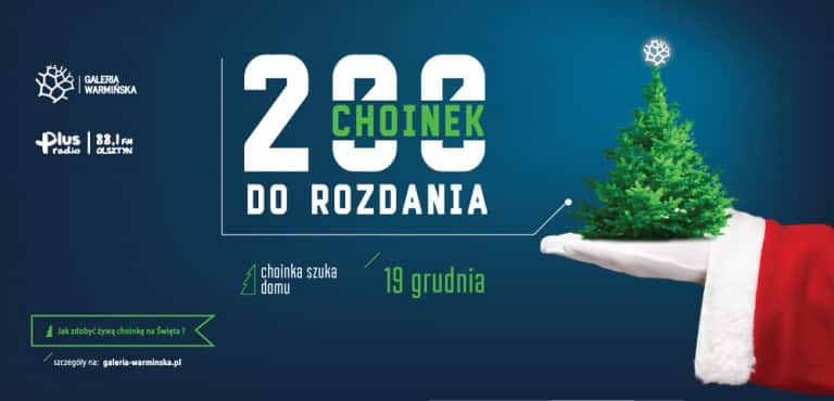 Po pierniki i choinkę do … Galerii Warmińskiej!
