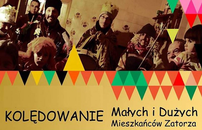 Wsp&oacute;lne kolędowanie na Zatorzu