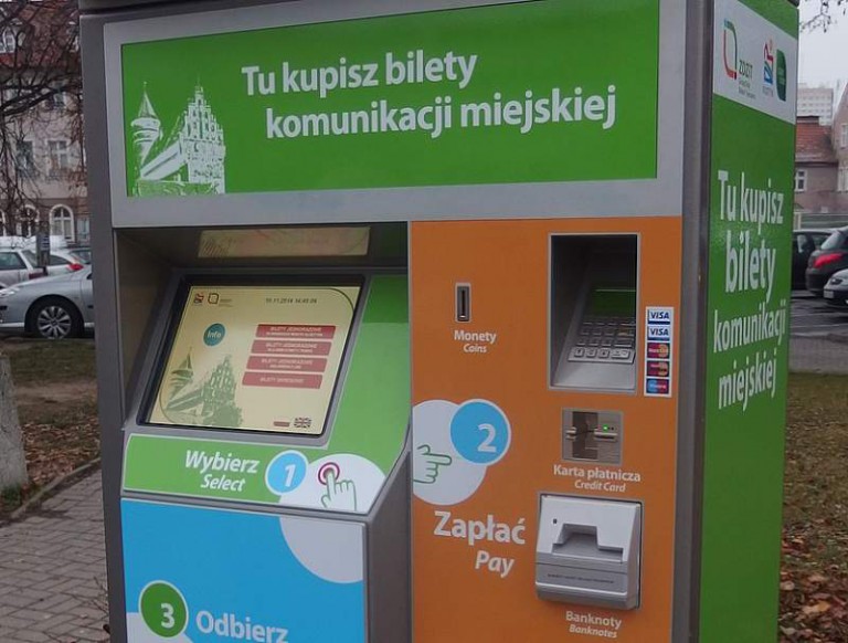 Będą zmiany w olsztyńskich biletomatach