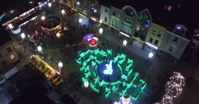 Starówka w światłach. Wspomnienie grudniowego jarmarku