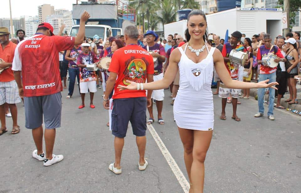 Gorąca samba olsztynianki na Copacabanie