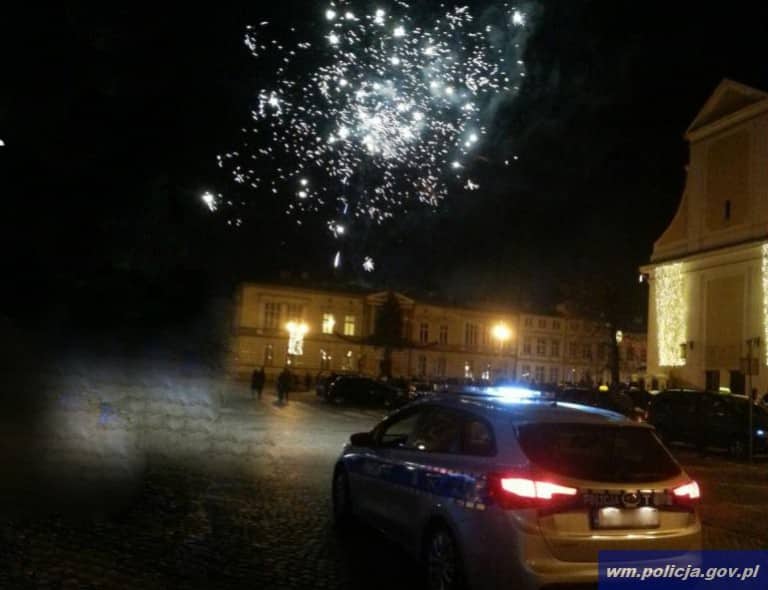 Policja podsumowała sylwestrową noc w regionie