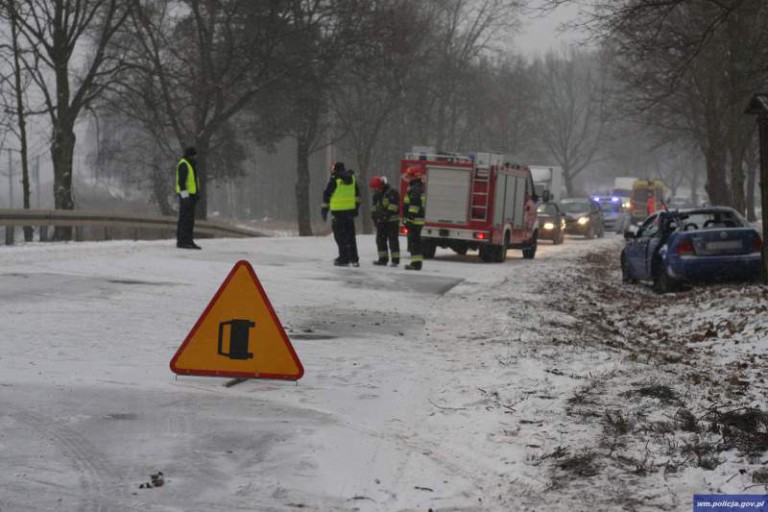 Wypadki w regionie. Ranne gł&oacute;wnie dzieci