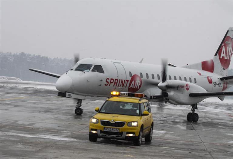Lotnisko w Szymanach oficjalnie otwarte