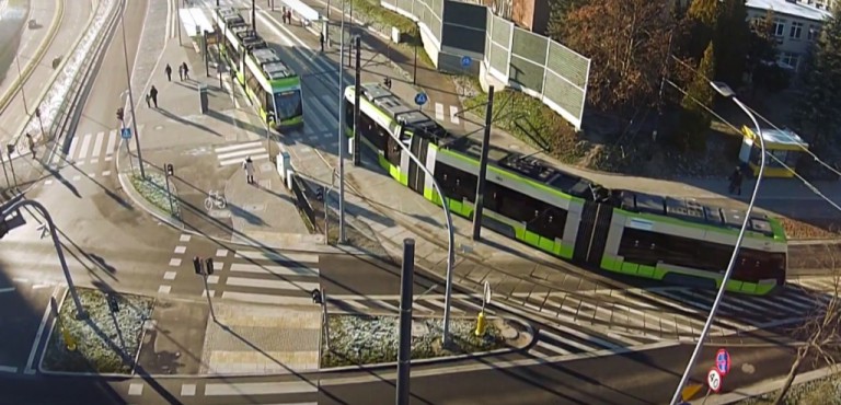 Tramwajem przez Olsztyn… z lotu ptaka