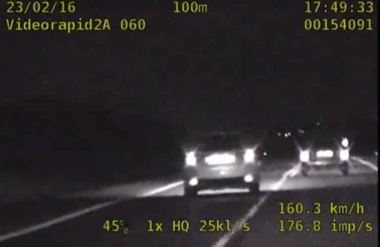 Pirat drogowy pod Olsztynem. Na liczniku grubo ponad 200 km/h