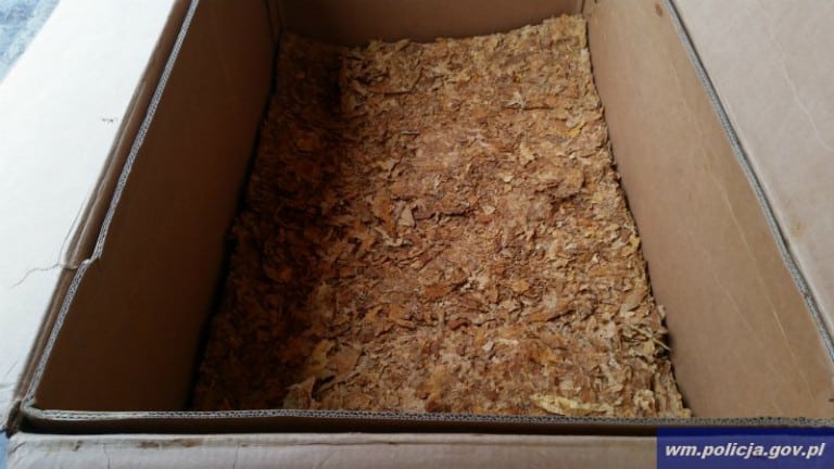 Domowy magazyn – chował u siebie 200 kg tytoniu