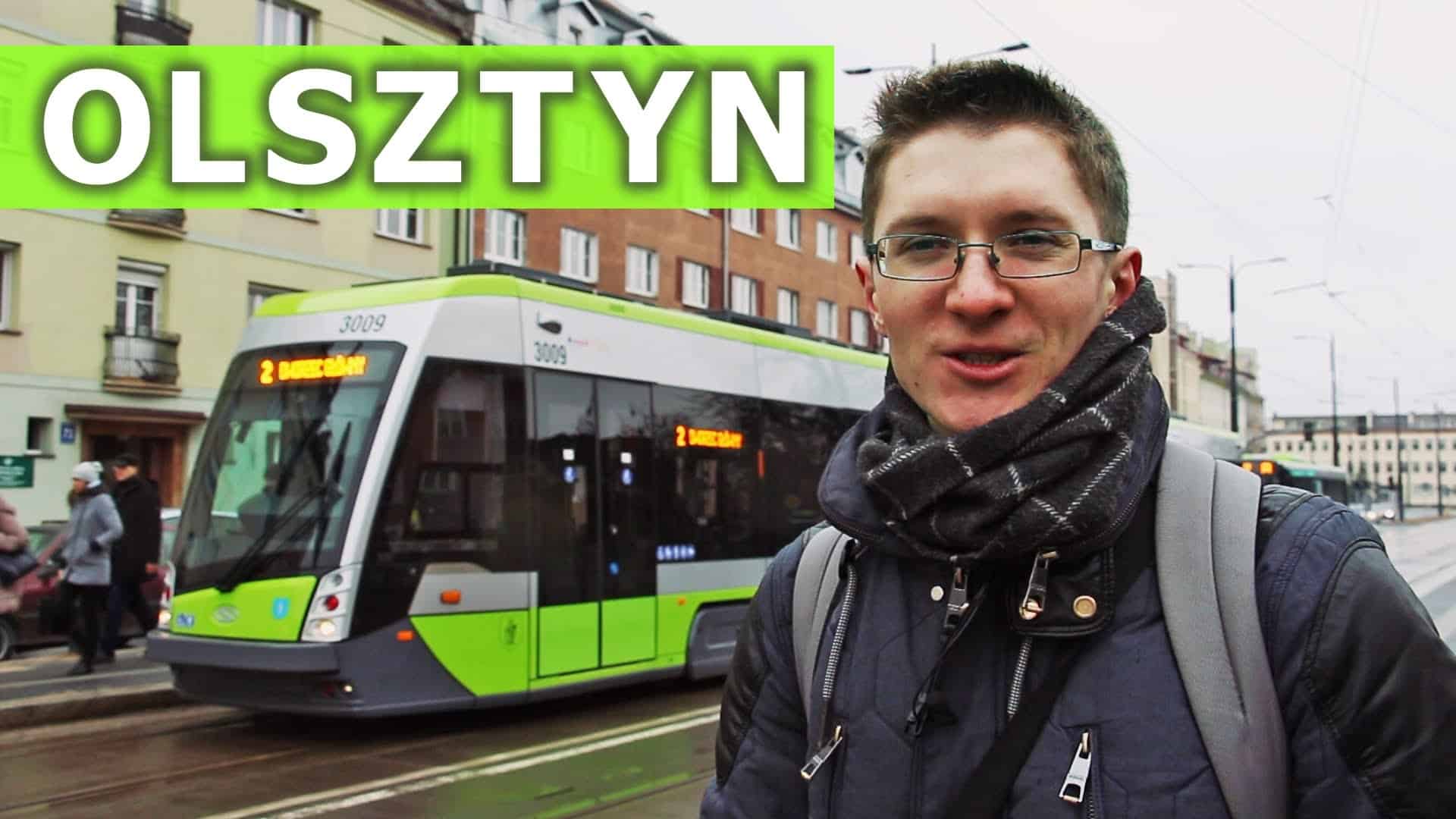 Youtuber odwiedził Olsztyn by zrobić program o tramwajach