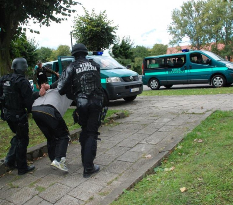 Zorganizowana grupa rozbita przez Straż Graniczną