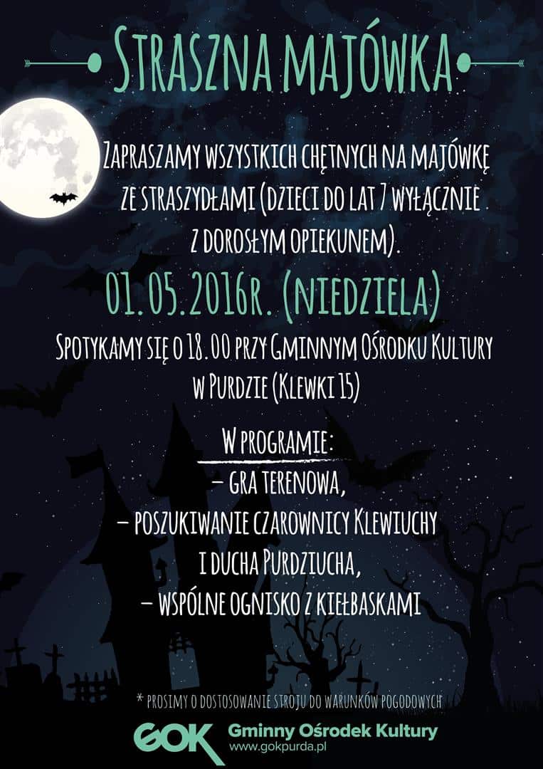 Maj&oacute;wka w gminie Purda