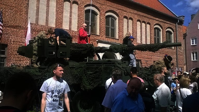 Amerykańscy żołnierze na Starym Mieście