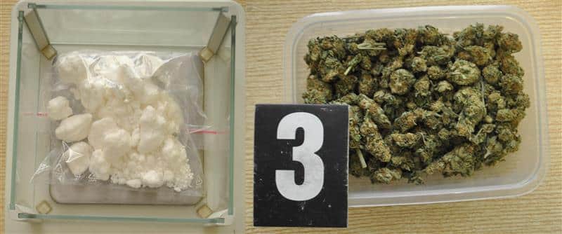 Policjanci zabezpieczyli ponad 2000 porcji narkotyków