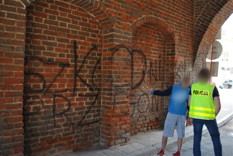 19-latek odpowie za uszkodzenie zabytkowej Bramy