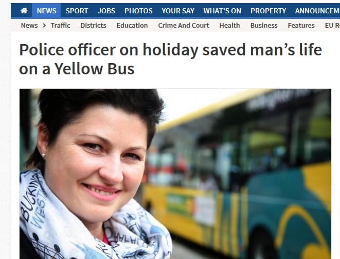 W angielskich mediach głośno o policjantce z Olsztyna