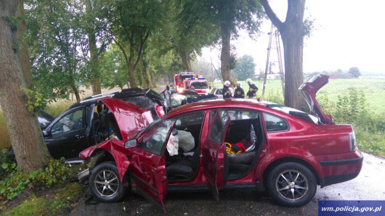 Cztery osoby zostały ranne, w tym 5-miesięczne dziecko