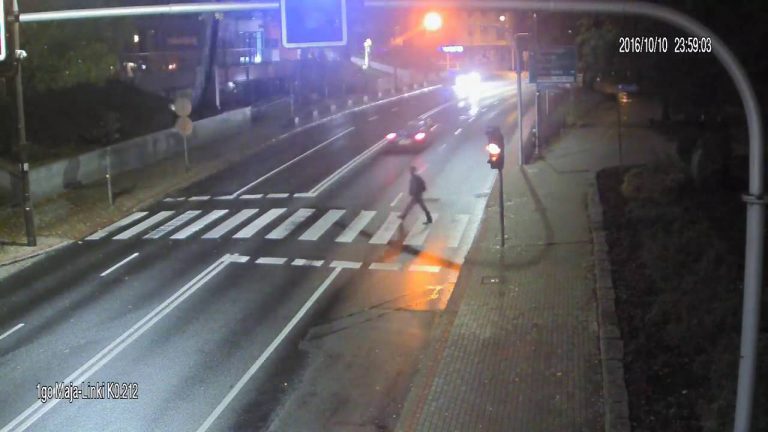 Nieodpowiedzialne zachowanie młodego kierowcy na ul. 1 Maja