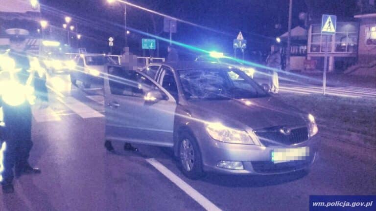 Potrącił 38-latka na pasach