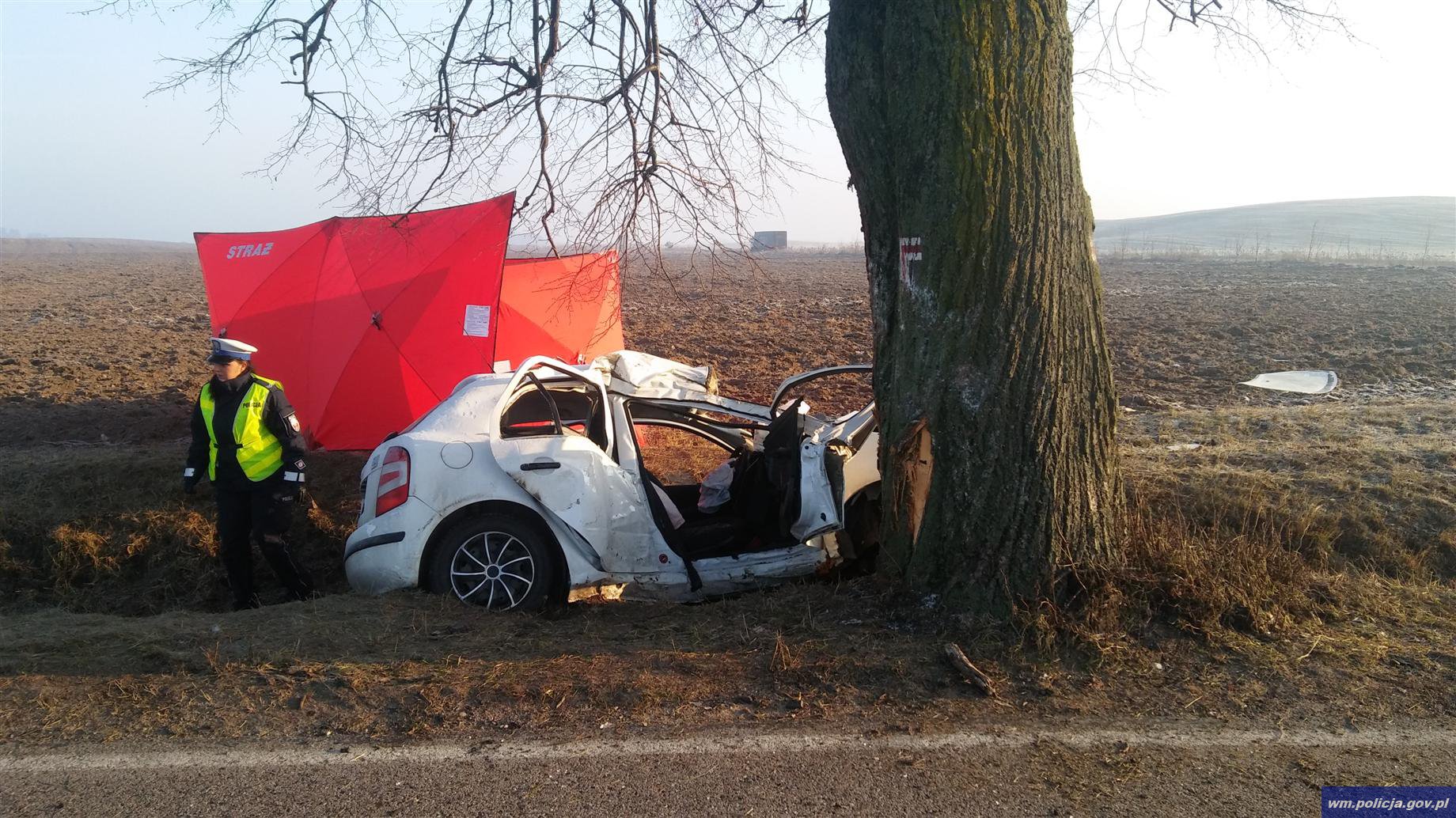 Policjanci wyjaśniają okoliczności śmiertelnego wypadku