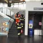 Pożar na lotnisku w Szymanach