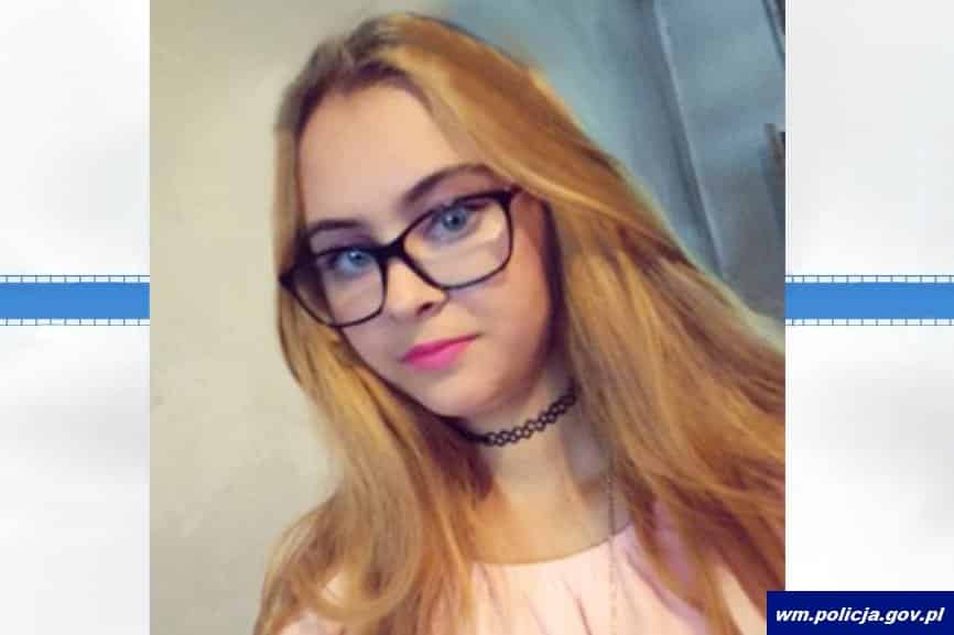 OLSZTYN: Poszukiwana 16-letnia Julia