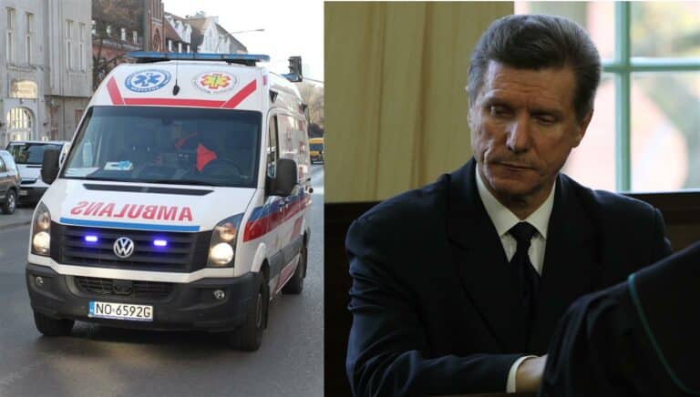 Żona Czesława Jerzego Małkowskiego trafiła do szpitala