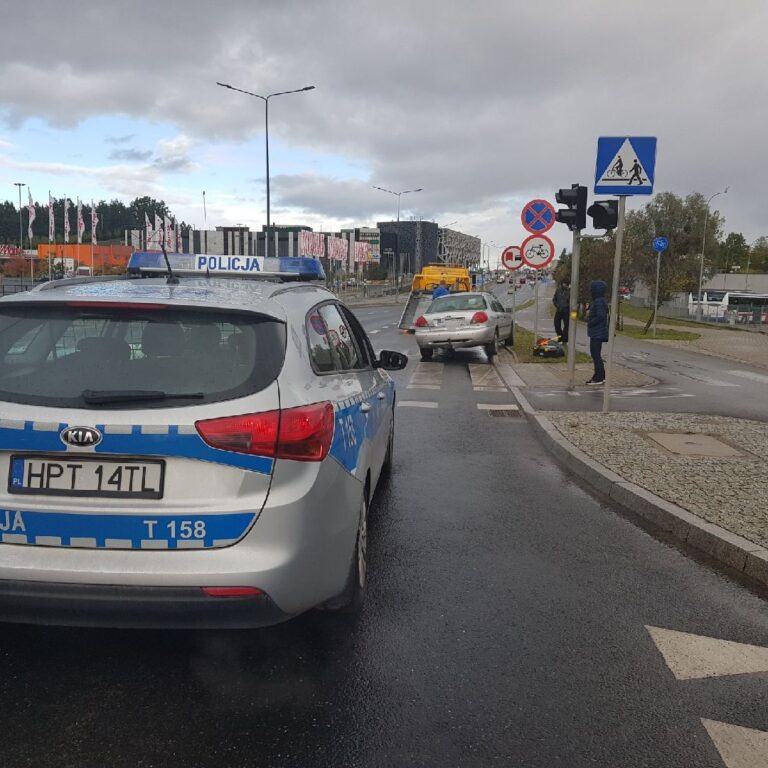9-letnia rowerzystka została potrącona na ul. Sikorskiego