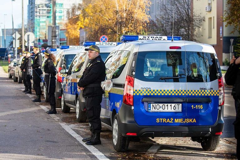 Straż Miejska w Olsztynie z nowymi autami