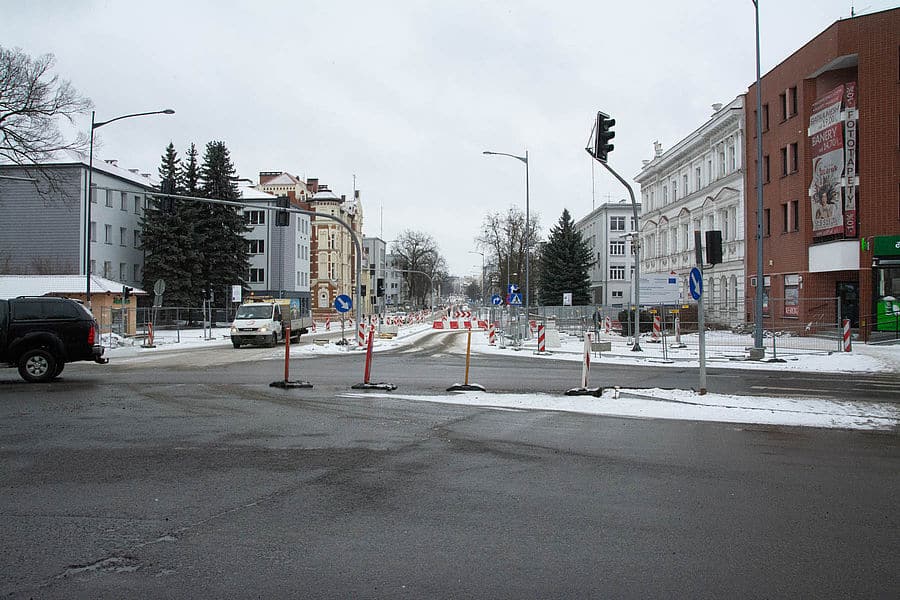 Ulica Partyzantów odblokowana