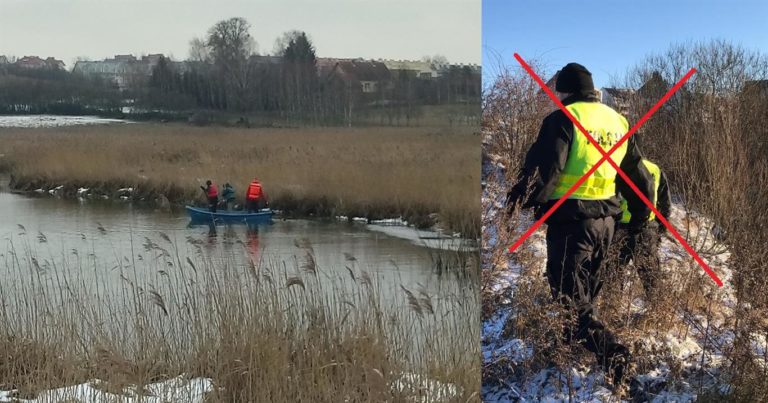 Olsztyńska policja wstrzymała akcję poszukiwawczą zaginionego Radka
