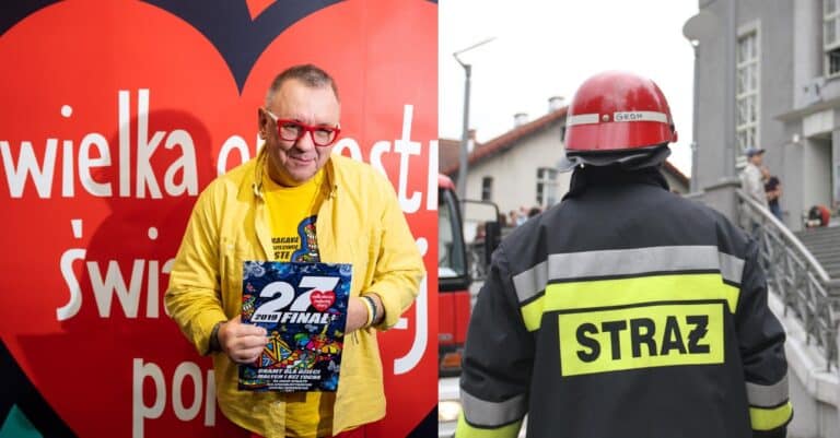 Olsztyńscy strażacy murem za Owsiakiem