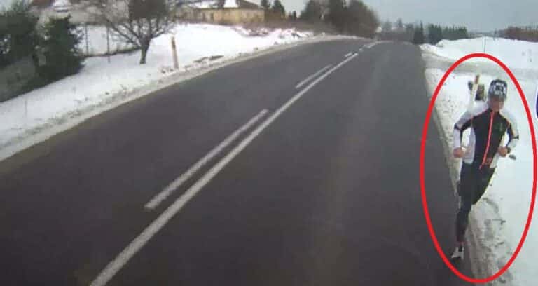 Kierowca MPK prawie potrącił mistrza świata podczas treningu? Dotarliśmy do nagrania z autobusu