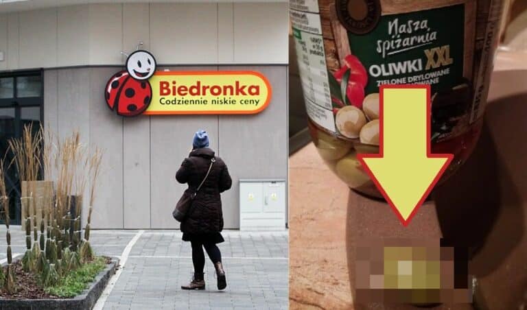 W Biedronce na Jarotach kupił oliwki. W słoiku znalazł coś obrzydliwego