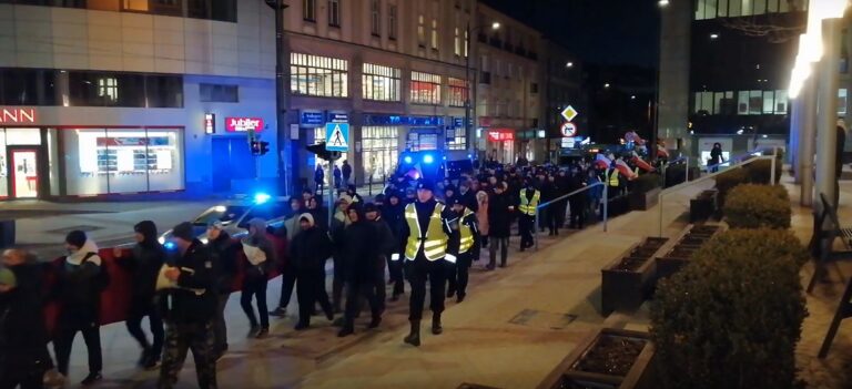 Relacja z VI Marszu Ku Pamięci Żołnierzy Wyklętych w Olsztynie [WIDEO]