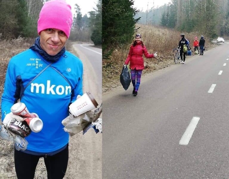 Jak zapowiedział tak zrobił. Mistrz świata wysprzątał ul. Leśną. Przy okazji skrytykował polskich patriot&oacute;w