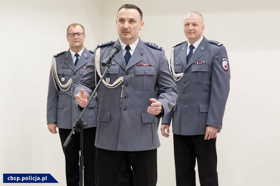 Były naczelnik Zarządu CBŚP w Olsztynie nowym komendantem Centralnego Biura Śledczego Policji