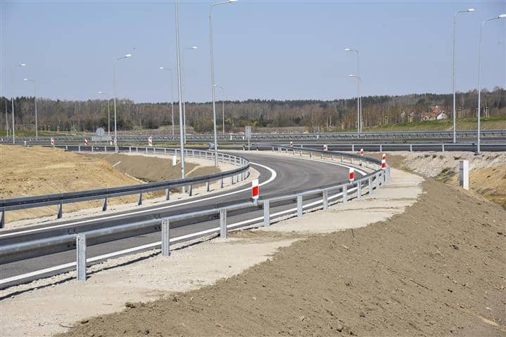 Węzeł Olsztyn Południe z kompletem łącznic